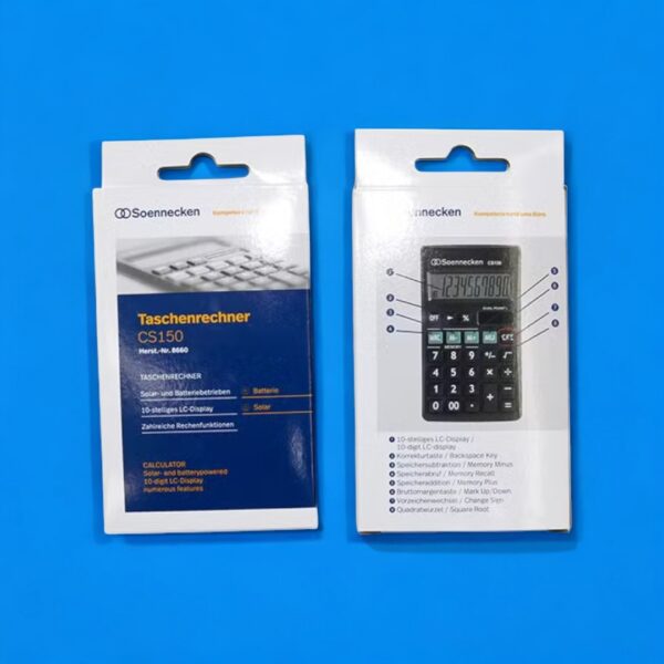 Calculator Packaging Boxes - Image 4