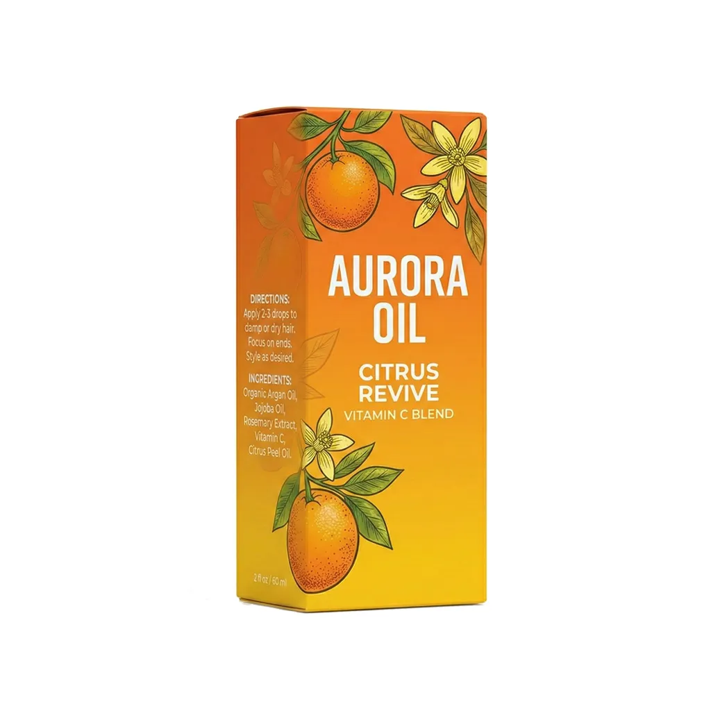 Custom Hair Oil Boxes