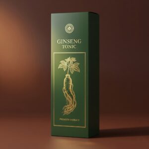 Custom Ginseng Tonic Boxes
