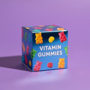 Custom Vitamin Gummies Boxes
