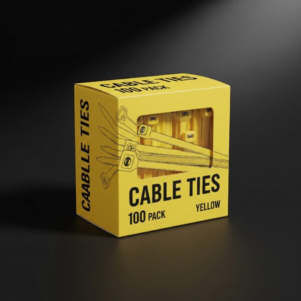 Custom cable Ties Boxes
