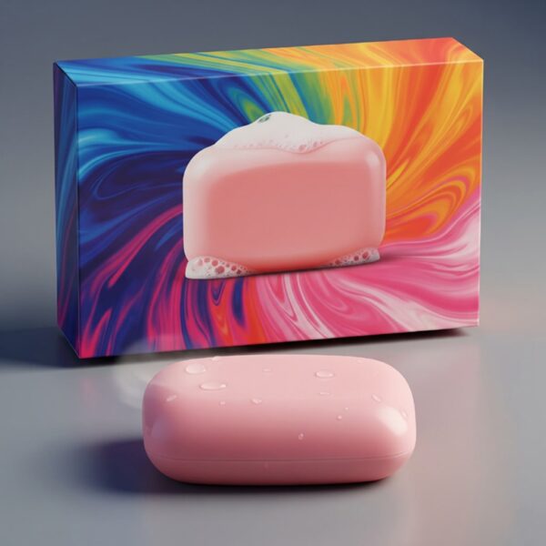 Multi Colors Soap Box