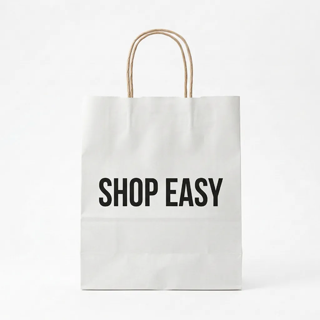 White Paper Bags