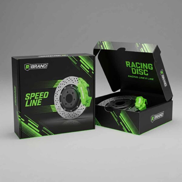 Rendered brake disc