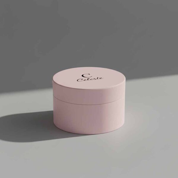 Pink Round Boxes