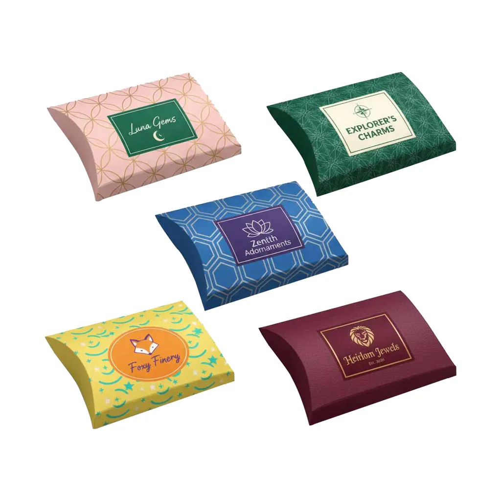custom Pillow Boxes