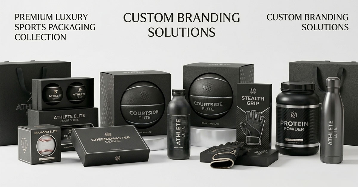 Custom Sports Packaging Boxes